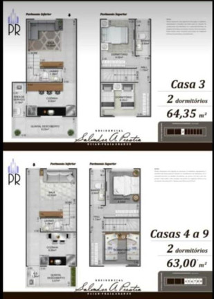 Imagem Casa com 2 Quartos à Venda, 63 m² em Ocian - Praia Grande Imagem Casa com 2 Quartos à Venda, 63 m² em Ocian - Praia Grande