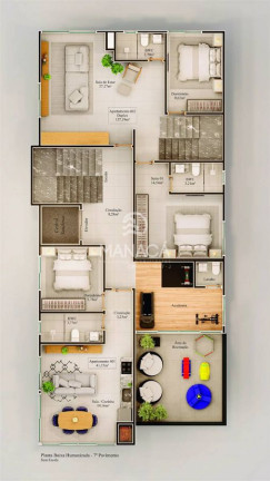 Imagem Apartamento com 2 Quartos à Venda, 62 m² em Centro - Barra Velha Imagem Apartamento com 2 Quartos à Venda, 62 m² em Centro - Barra Velha