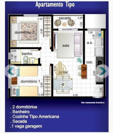 Imagem Apartamento com 2 Quartos à Venda, 56 m² em Ipiranga - Ribeirão Preto Imagem Apartamento com 2 Quartos à Venda, 56 m² em Ipiranga - Ribeirão Preto