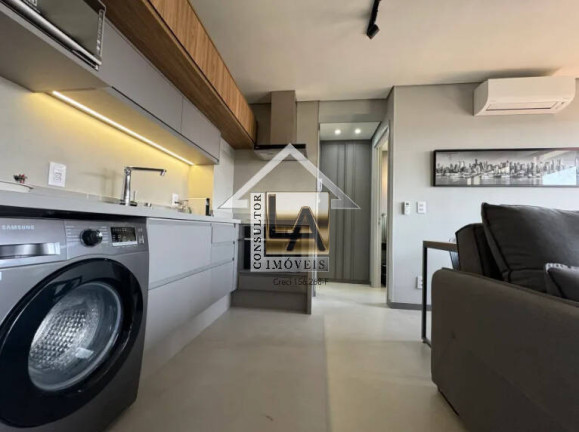 Imagem Apartamento com 1 Quarto à Venda, 45 m² em Santo Amaro - São Paulo