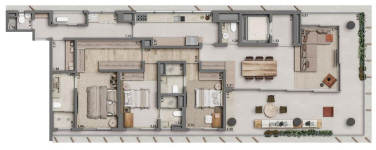 Imagem Apartamento com 3 Quartos à Venda, 319 m² em Itaim Bibi - São Paulo