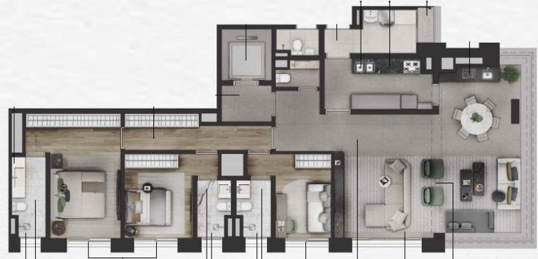 Imagem Apartamento com 3 Quartos à Venda, 314 m² em Itaim Bibi - São Paulo