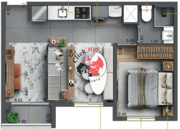 Imagem Imóvel com 1 Quarto à Venda, 27 m² em Ipiranga - São Paulo Imagem Imóvel com 1 Quarto à Venda, 27 m² em Ipiranga - São Paulo