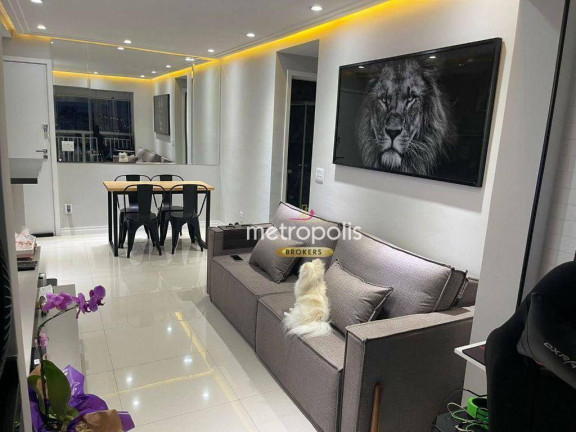 Imagem Apartamento com 2 Quartos à Venda, 63 m² em Campestre - Santo André