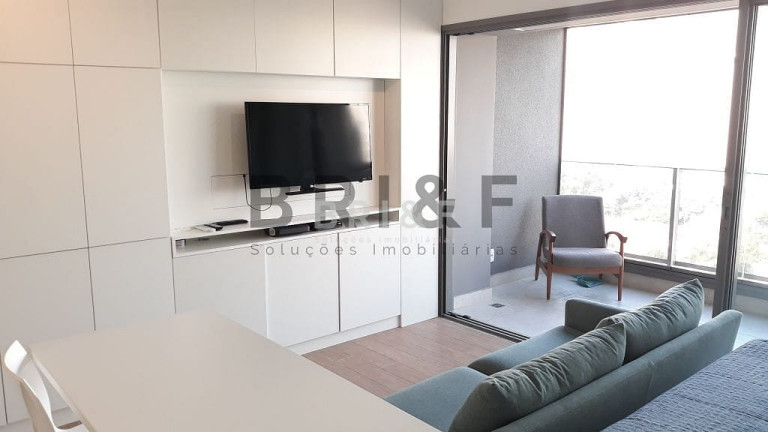 Imagem Apartamento com 1 Quarto para Alugar, 43 m² em Brooklin - São Paulo Imagem Apartamento com 1 Quarto para Alugar, 43 m² em Brooklin - São Paulo