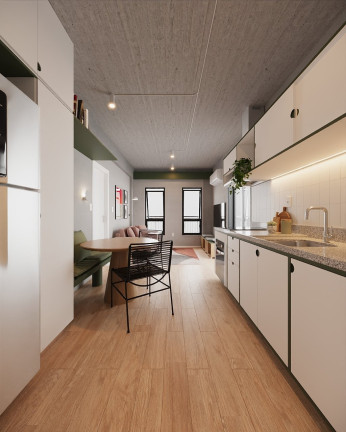 Imagem Imóvel com 1 Quarto à Venda, 18 m² em São Francisco - Curitiba
