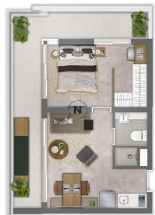 Imagem Apartamento com 1 Quarto à Venda, 62 m² em Vila Mariana - São Paulo Imagem Apartamento com 1 Quarto à Venda, 62 m² em Vila Mariana - São Paulo