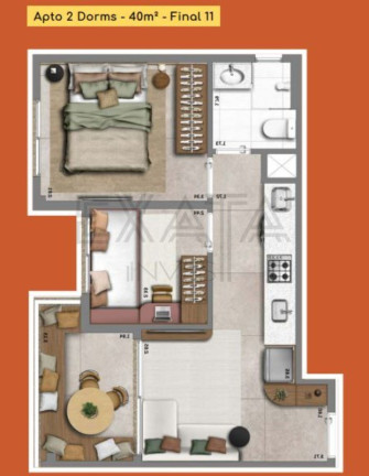 Imagem Imóvel com 2 Quartos à Venda, 39 m² em Butantã - São Paulo Imagem Imóvel com 2 Quartos à Venda, 39 m² em Butantã - São Paulo