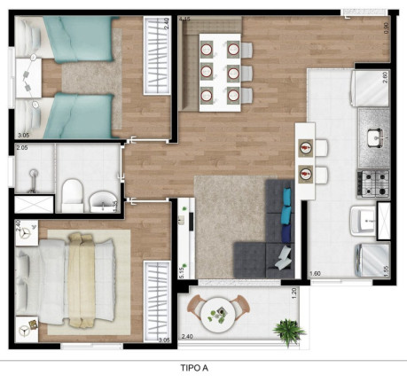 Imagem Apartamento com 2 Quartos à Venda, 48 m² em Penha - São Paulo Imagem Apartamento com 2 Quartos à Venda, 48 m² em Penha - São Paulo