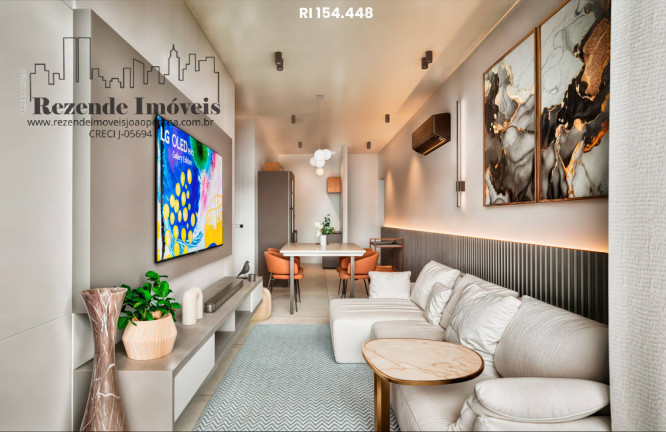 Imagem Apartamento com 2 Quartos à Venda, 51 m² em Portal Do Sol - João Pessoa