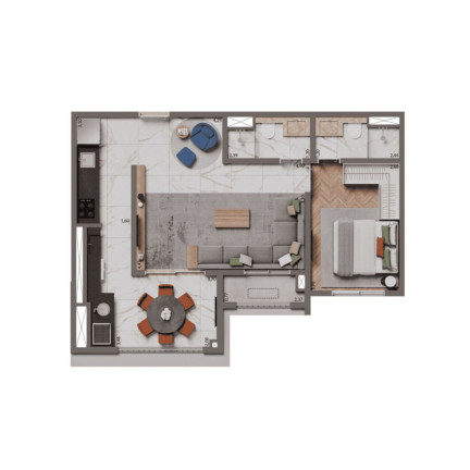 Imagem Imóvel com 2 Quartos à Venda, 67 m² em Santo Amaro - São Paulo Imagem Imóvel com 2 Quartos à Venda, 67 m² em Santo Amaro - São Paulo