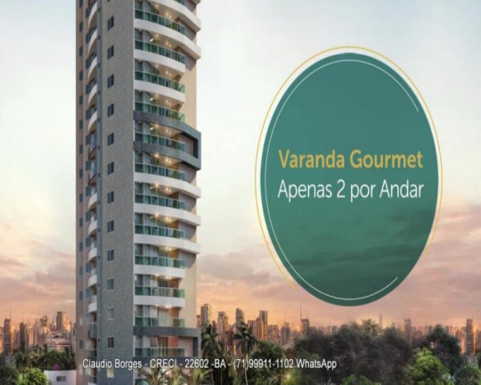 Imagem Apartamento com 2 Quartos à Venda, 72 m² em Caminho Das árvores - Salvador Imagem Apartamento com 2 Quartos à Venda, 72 m² em Caminho Das árvores - Salvador