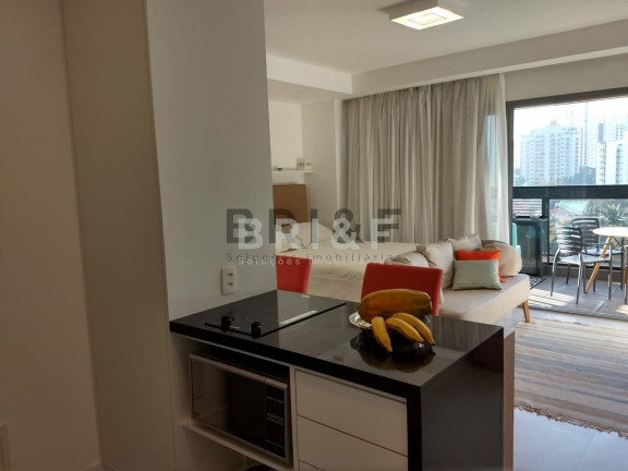 Imagem Apartamento com 1 Quarto para Alugar, 41 m² em Brooklin - São Paulo Imagem Apartamento com 1 Quarto para Alugar, 41 m² em Brooklin - São Paulo