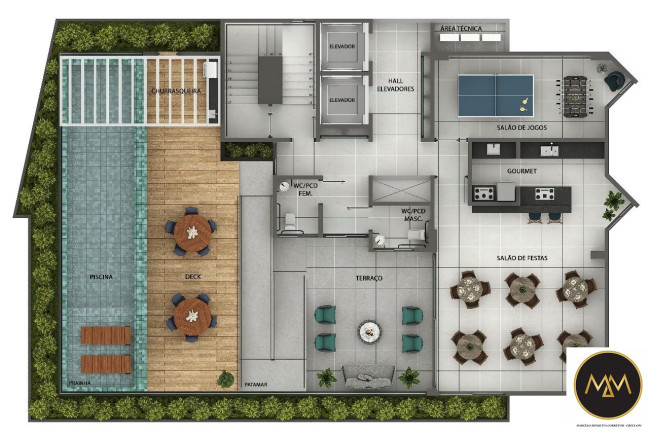 Imagem Apartamento com 2 Quartos à Venda, 62 m² em Jardim Cidade Universitária - João Pessoa