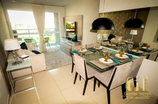 Imagem Apartamento com 2 Quartos à Venda, 55 m² em Capim Macio - Natal Imagem Apartamento com 2 Quartos à Venda, 55 m² em Capim Macio - Natal
