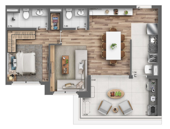 Imagem Apartamento com 2 Quartos à Venda, 85 m² em Jardim Prudência - São Paulo Imagem Apartamento com 2 Quartos à Venda, 85 m² em Jardim Prudência - São Paulo