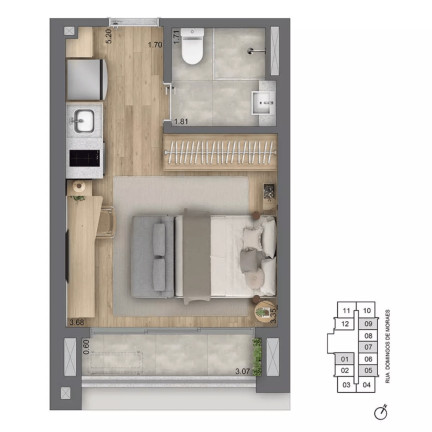 Imagem Imóvel com 1 Quarto à Venda, 35 m² em Vila Mariana - São Paulo Imagem Imóvel com 1 Quarto à Venda, 35 m² em Vila Mariana - São Paulo