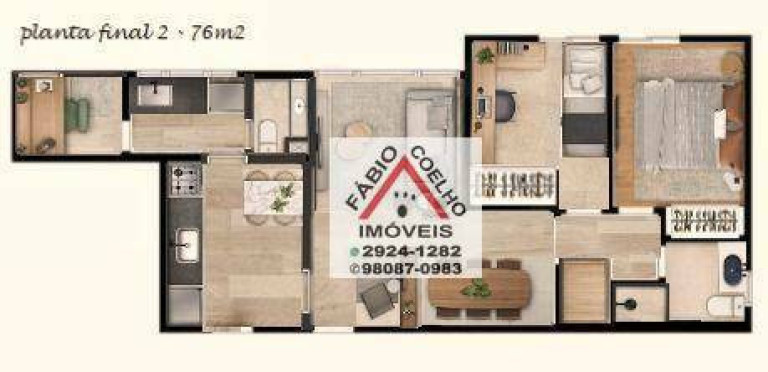 Imagem Apartamento com 2 Quartos à Venda ou Locação, 76 m² em Paraíso - São Paulo Imagem Apartamento com 2 Quartos à Venda ou Locação, 76 m² em Paraíso - São Paulo
