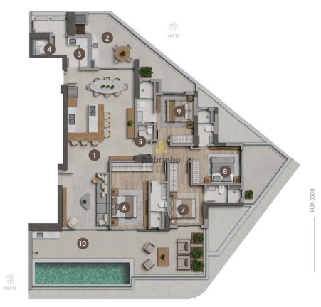 Imagem Cobertura com 4 Quartos à Venda, 183 m² em Centro - Balneário Camboriú Imagem Cobertura com 4 Quartos à Venda, 183 m² em Centro - Balneário Camboriú
