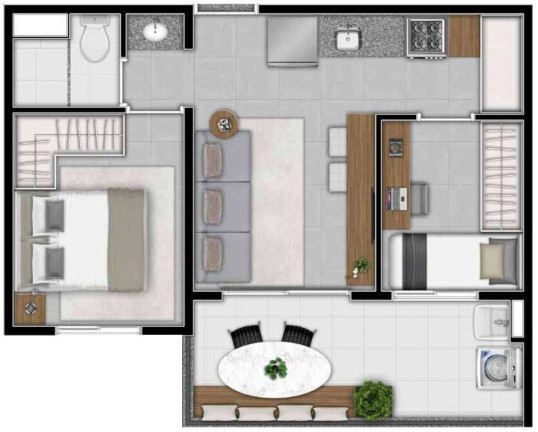 Imagem Imóvel com 1 Quarto à Venda, 27 m² em Santana - São Paulo
