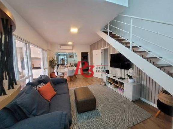 Imagem Imóvel com 2 Quartos à Venda, 121 m² em Gonzaga - Santos