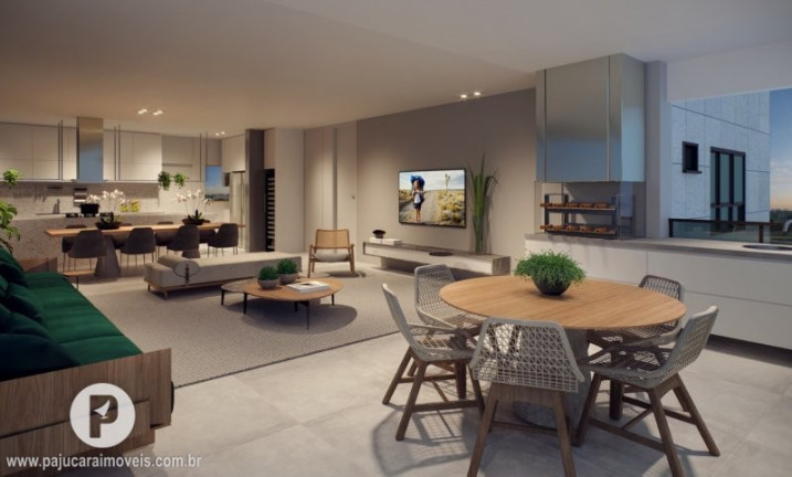 Imagem Apartamento com 3 Quartos à Venda, 170 m² em Jacarecica - Maceió