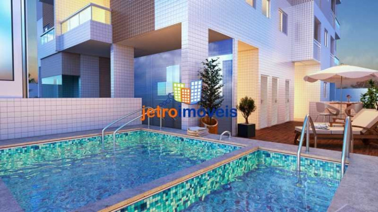 Imagem Apartamento com 1 Quarto à Venda, 63 m² em Canto Do Forte - Praia Grande