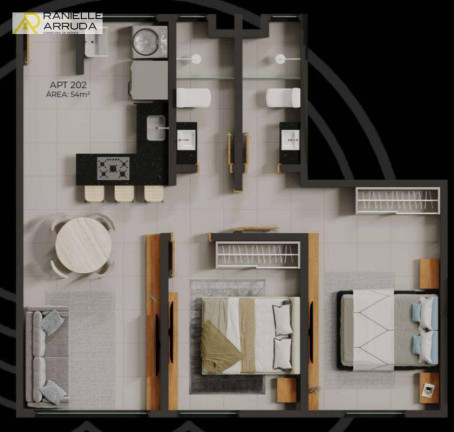 Imagem Apartamento com 3 Quartos à Venda, 65 m² em Bessa - João Pessoa Imagem Apartamento com 3 Quartos à Venda, 65 m² em Bessa - João Pessoa