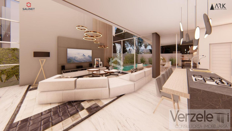 Imagem Casa com 3 Quartos à Venda, 317 m² em Jardim Dourado - Porto Belo