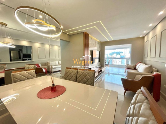 Apartamento com 3 Quartos à Venda, 119 m² em Canto Do Forte - Praia Grande