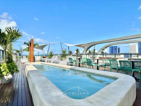 Imagem Apartamento com 1 Quarto à Venda, 30 m² em Cabo Branco - João Pessoa