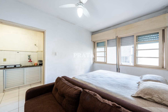 Imagem Apartamento com 1 Quarto para Alugar, 31 m² em Embaré - Santos Imagem Apartamento com 1 Quarto para Alugar, 31 m² em Embaré - Santos