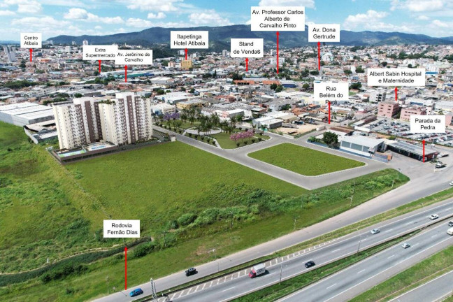 Imagem Apartamento com 2 Quartos à Venda, 46 m² em Recreio Estoril - Atibaia Imagem Apartamento com 2 Quartos à Venda, 46 m² em Recreio Estoril - Atibaia