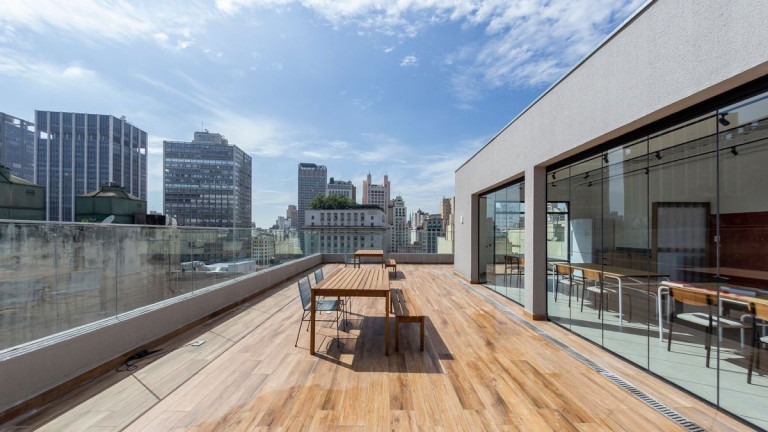 Imagem Apartamento com 1 Quarto para Alugar, 18 m² em Centro - São Paulo