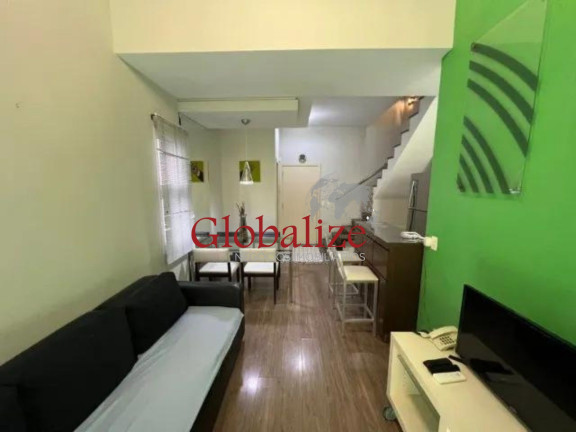Imagem Flat com 1 Quarto à Venda, 74 m² em Gonzaga - Santos Imagem Flat com 1 Quarto à Venda, 74 m² em Gonzaga - Santos