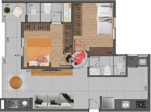 Imagem Apartamento com 2 Quartos à Venda, 56 m² em Nova Petrópolis - São Bernardo Do Campo Imagem Apartamento com 2 Quartos à Venda, 56 m² em Nova Petrópolis - São Bernardo Do Campo