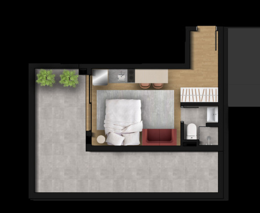 Imagem Imóvel com 1 Quarto à Venda, 27 m² em Brooklin Paulista - São Paulo Imagem Imóvel com 1 Quarto à Venda, 27 m² em Brooklin Paulista - São Paulo