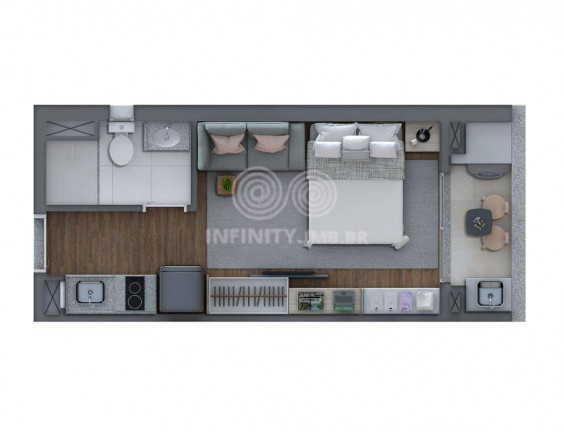 Imagem Apartamento com 1 Quarto à Venda, 23 m² em Belém - São Paulo Imagem Apartamento com 1 Quarto à Venda, 23 m² em Belém - São Paulo