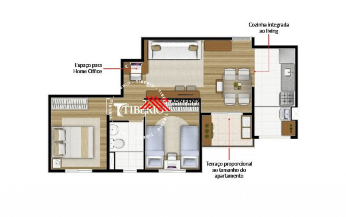 Imagem Apartamento com 2 Quartos à Venda, 55 m² em Macedo - Guarulhos