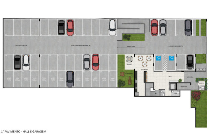 Imagem Apartamento com 2 Quartos à Venda, 53 m² em Santa Branca - Belo Horizonte