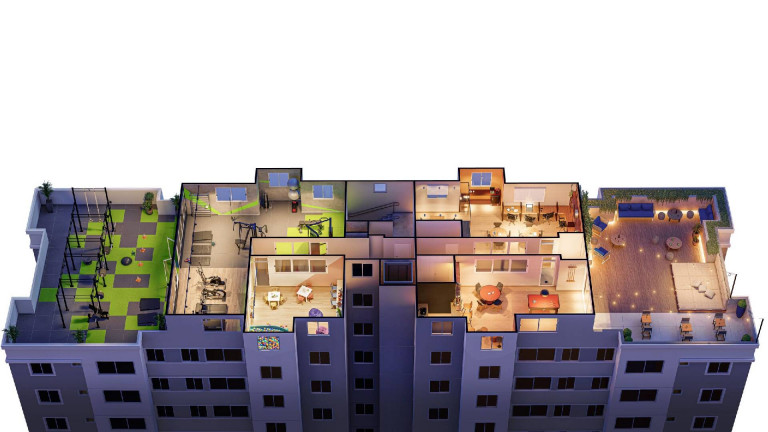 Imagem Apartamento com 2 Quartos à Venda, 46 m² em Passaré - Fortaleza Imagem Apartamento com 2 Quartos à Venda, 46 m² em Passaré - Fortaleza