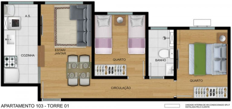 Imagem Apartamento com 2 Quartos à Venda, 43 m² em Itaquera - São Paulo Imagem Apartamento com 2 Quartos à Venda, 43 m² em Itaquera - São Paulo