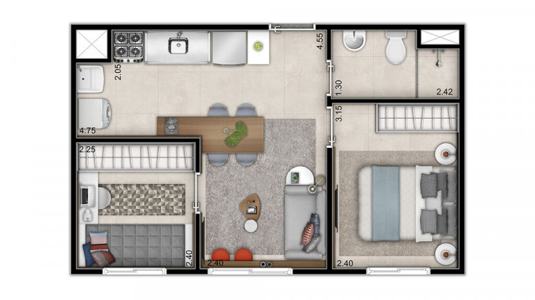 Imagem Apartamento com 2 Quartos à Venda, 35 m² em Jardim Da Saúde - São Paulo Imagem Apartamento com 2 Quartos à Venda, 35 m² em Jardim Da Saúde - São Paulo
