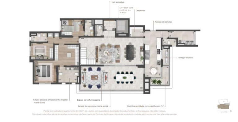 Imagem Apartamento com 4 Quartos à Venda, 217 m² em Pinheiros - São Paulo