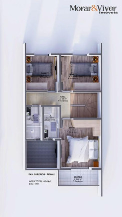 Imagem Casa com 3 Quartos à Venda, 125 m² em Uberaba - Curitiba