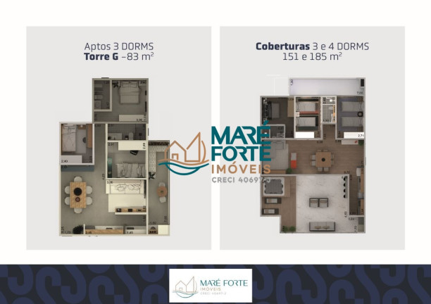 Imagem Apartamento com 3 Quartos à Venda, 151 m² em Itaguá - Ubatuba Imagem Apartamento com 3 Quartos à Venda, 151 m² em Itaguá - Ubatuba
