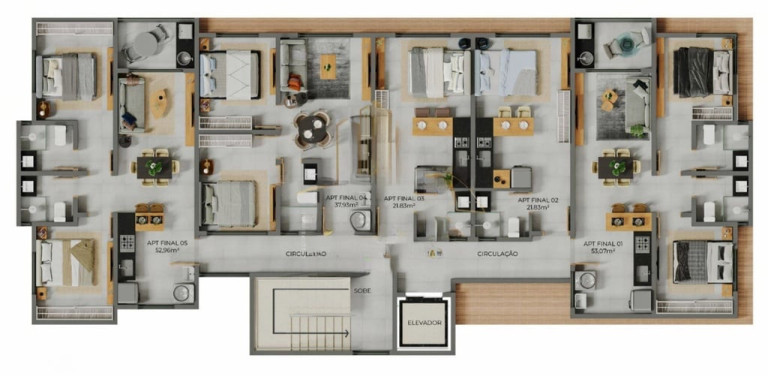 Imagem Apartamento com 2 Quartos à Venda, 37 m² em Intermares - Cabedelo Imagem Apartamento com 2 Quartos à Venda, 37 m² em Intermares - Cabedelo