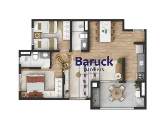 Imagem Apartamento com 3 Quartos à Venda, em Jurubatuba - São Paulo Imagem Apartamento com 3 Quartos à Venda, em Jurubatuba - São Paulo