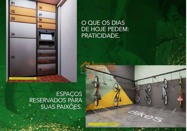 Imagem Apartamento com 2 Quartos à Venda, 46 m² em Centro - Guarulhos Imagem Apartamento com 2 Quartos à Venda, 46 m² em Centro - Guarulhos