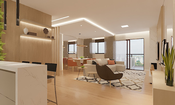 Imagem Apartamento com 3 Quartos à Venda, 150 m² em Bacacheri - Curitiba